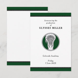 Faire-part d'événements Lacrosse