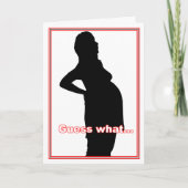 Faire-part Devinez quoi (Devant)