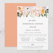 Faire-part Dîner de répétition au jardin botanique (Devant / Derrière)