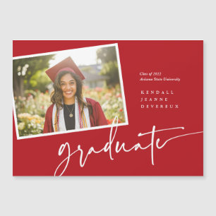 Faire-part d'instantané des diplômés de la photo m