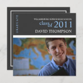 Faire-part d'invitation à la cérémonie de remise d (Devant / Derrière)