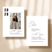 Faire-part d'invitation à la fin de l'année