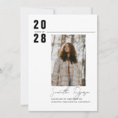 Faire-part d'invitation à la fin de l'année (Devant)