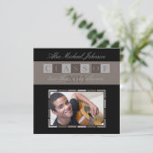 Faire-part d'invitation à la remise des diplômes ( (Debout devant)