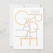 Faire-part diplômé (Devant)