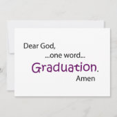 Faire-part Diplôme (Devant)