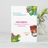 Faire-part Diplôme (Debout devant)