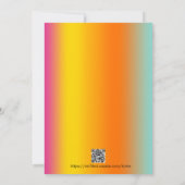 Faire-part Diplôme (Dos)