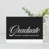 Faire-part Diplômé (Debout devant)