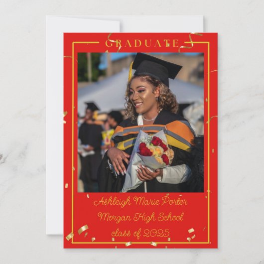 Faire-part Diplôme (Devant)