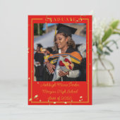 Faire-part Diplôme (Debout devant)