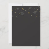 Faire-part Diplôme Cap & Confetti (Dos)