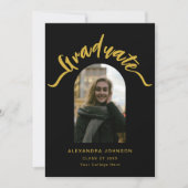 Faire-part Diplôme d'Arc Moderne (Devant)