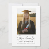 Faire-part Diplôme de Fleur Sauvage Rustique (Devant)