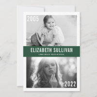 Diplômé de la promotion 2022 Green Then and Now
