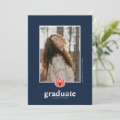Faire-part Diplôme de l'Université d'Auburn | Auburn Tigers (Debout devant)