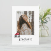 Faire-part Diplômé de l'Université d'État de Jacksonville (Debout devant)