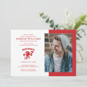 Faire-part Diplômé de l'Université d'État de Jacksonville (Debout devant)