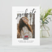 Faire-part Diplômé de l'Université d'État de Jacksonville (Debout devant)