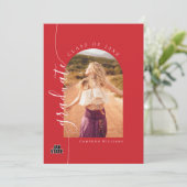 Faire-part Diplômé de l'Université d'État de Jacksonville (Debout devant)