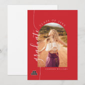 Faire-part Diplômé de l'Université d'État de Jacksonville (Devant / Derrière)