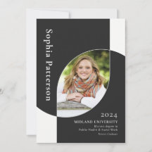 Diplômé de l'université deux photo noir blanc