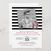 Faire-part Diplômé de l'UNO Mavericks (Devant / Derrière)