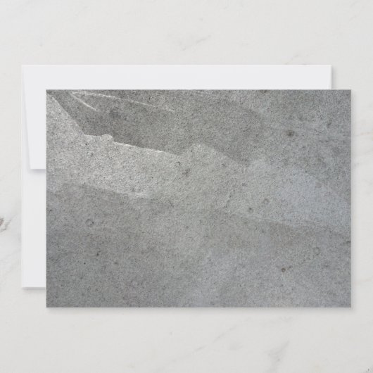 Faire-part Diplôme de photo en pierre gravée (Dos)