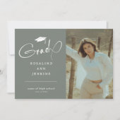 Faire-part Diplôme de photographie moderne (Devant)