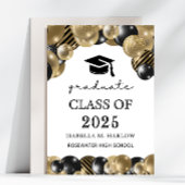 Faire-part Diplômé de script moderne