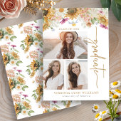 Faire-part Diplôme de tournesol