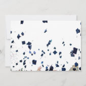 Faire-part Diplôme d'études secondaires multiphoto modifiable (Dos)