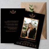 Faire-part Diplômé en photo de l'école moderne de droit