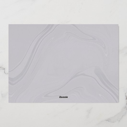 Faire-part diplômé en typographie de script (Verso)