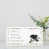 Faire-part Diplôme et Diplôme ( Conseil du mortier ) (Debout devant)