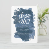 Faire-part Diplômé Peint Promotion 2017 Diplômé (Debout devant)