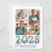 Faire-part Diplôme universitaire 2023 Partie 4 Photos (Devant)