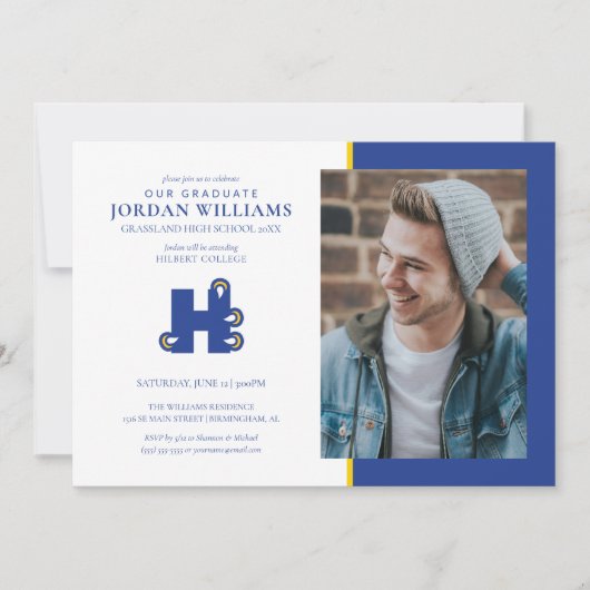 Faire-part Diplômés de Hilbert College (Devant)