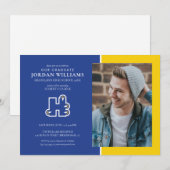 Faire-part Diplômés de Hilbert College (Devant / Derrière)