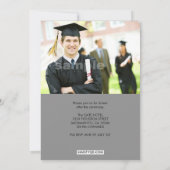 Faire-part d'obtention de la couverture du magazin (Dos)