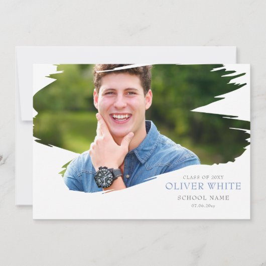 Faire-part d'obtention du diplôme (Devant)