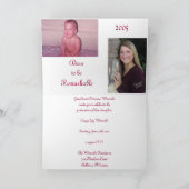 Faire-part d'obtention du diplôme (Intérieur)