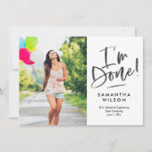 Faire-part d'obtention du diplôme (Devant)