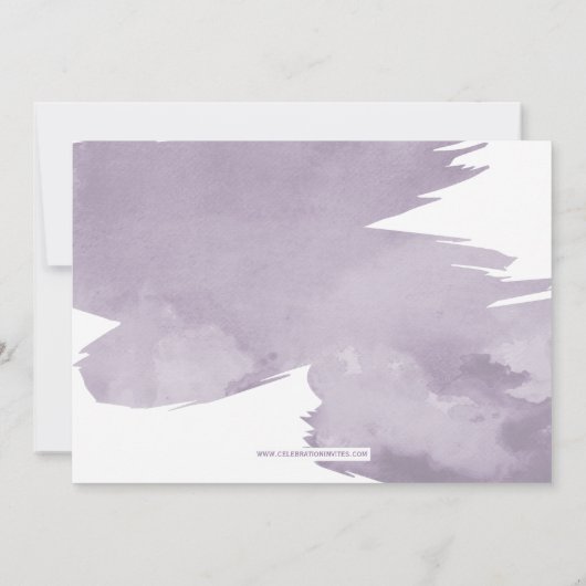 Faire-part d'obtention du diplôme (Dos)