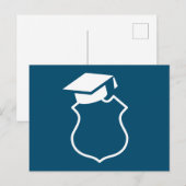 Faire-part d'obtention du diplôme de l'Académie de (Devant / Derrière)