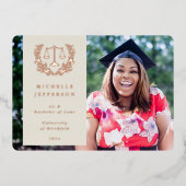 Faire-part d'obtention du diplôme de l'école de dr (Recto)