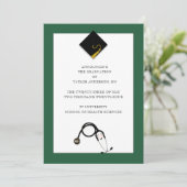 Faire-part d'obtention du diplôme de l'école de so (Debout devant)