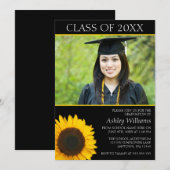 Faire-part d'obtention du diplôme de photographie  (Devant / Derrière)