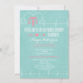 Faire-part d'obtention du diplôme de soins (Devant)