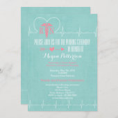 Faire-part d'obtention du diplôme de soins (Devant / Derrière)